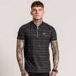 Viera Polo Shirt - Black Gold Online Sale