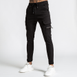 Argent Cargo Pants - Black Hot on Sale