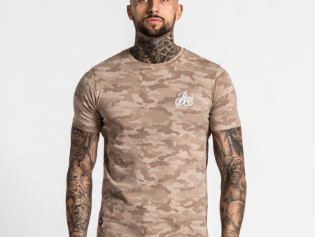 Codeco Tee - Sand Camo Online now