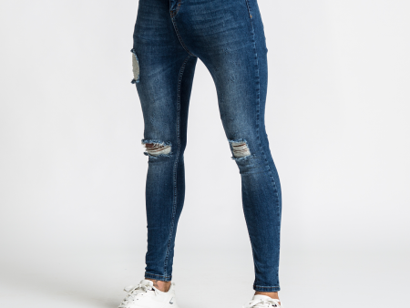 Nova Skinny Stretch - Mid Blue Online Hot Sale