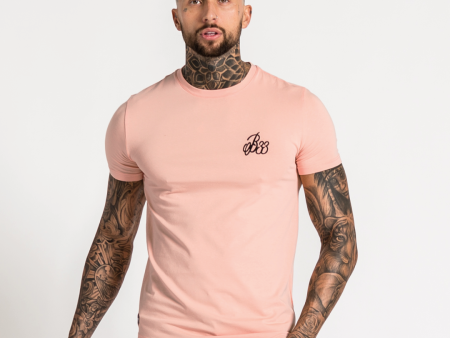 Signature Tee - Peach on Sale