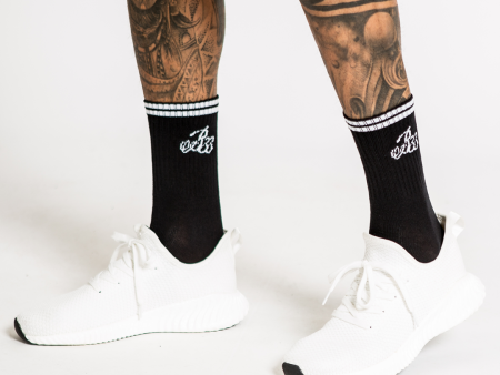 Tube Socks Triple Pack - Black Supply