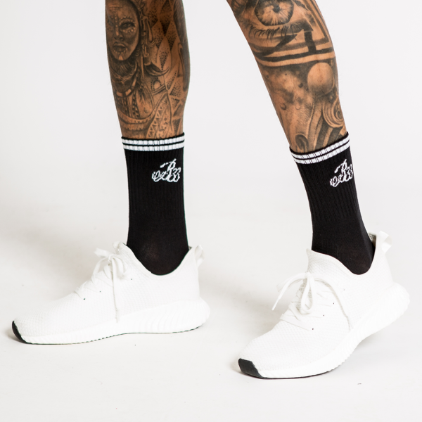 Tube Socks Triple Pack - Black Supply