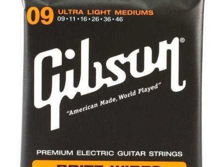 CUERDAS GIBSON GUITARRA ELECTRICA 09-046 For Sale