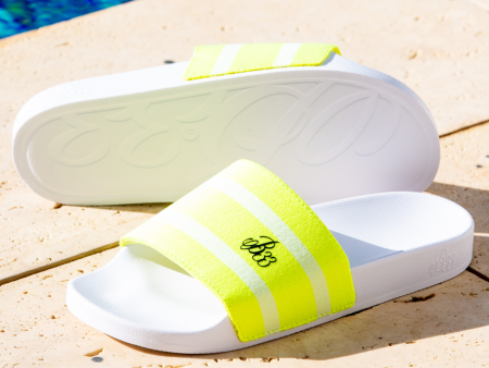 Lawler Slider - Neon Yellow Discount