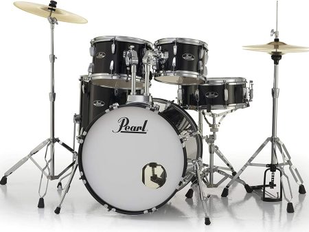 BATERIA PEARL ROADSHOW NEGRA RS505C 5PZS For Sale